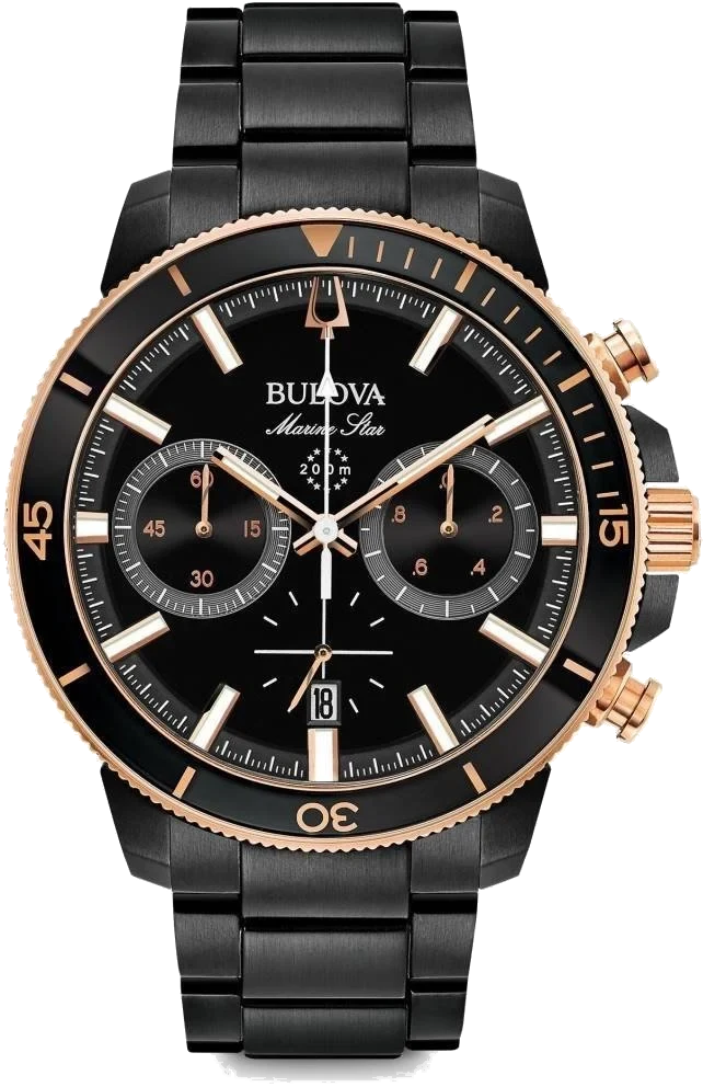 Bulova Marine Star Men's Chronograph 98B302 45 mm kol saati