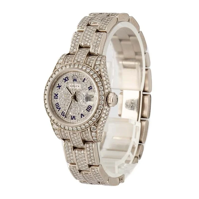 Rolex Datejust 179459 18k White Gold kol saati