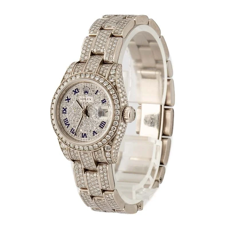 Rolex Datejust 179459 18k White Gold 26 mm kol saati