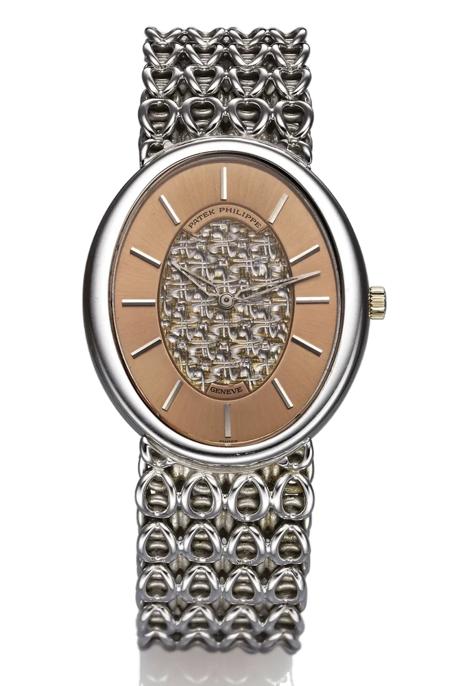 Patek Philippe PATEK PHILIPPE REF. 3598-1 OVAL WHITE GOLD kol saati