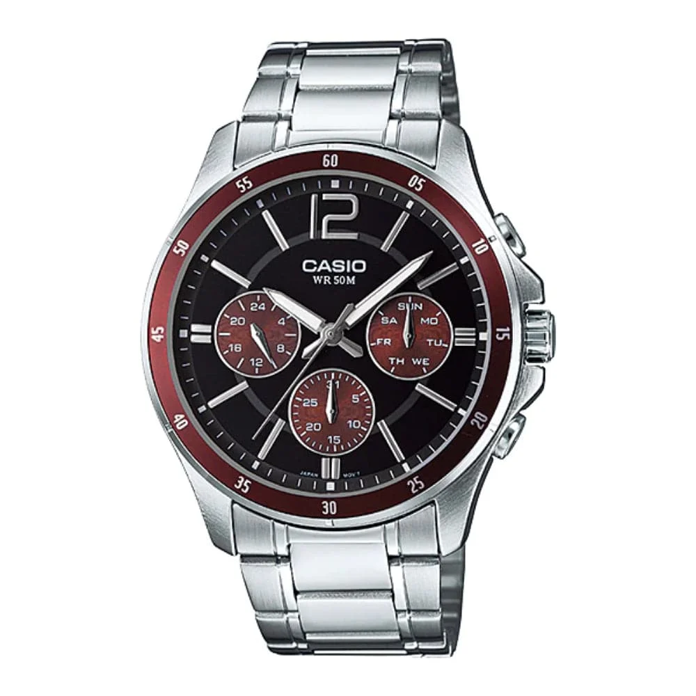 Casio Enticer MTP-1374D-5AVDF-P 44 mm kol saati