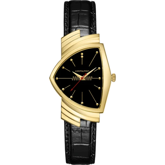 Hamilton Ventura Quartz Gold | LIMITED EDITION H24311730 kol saati