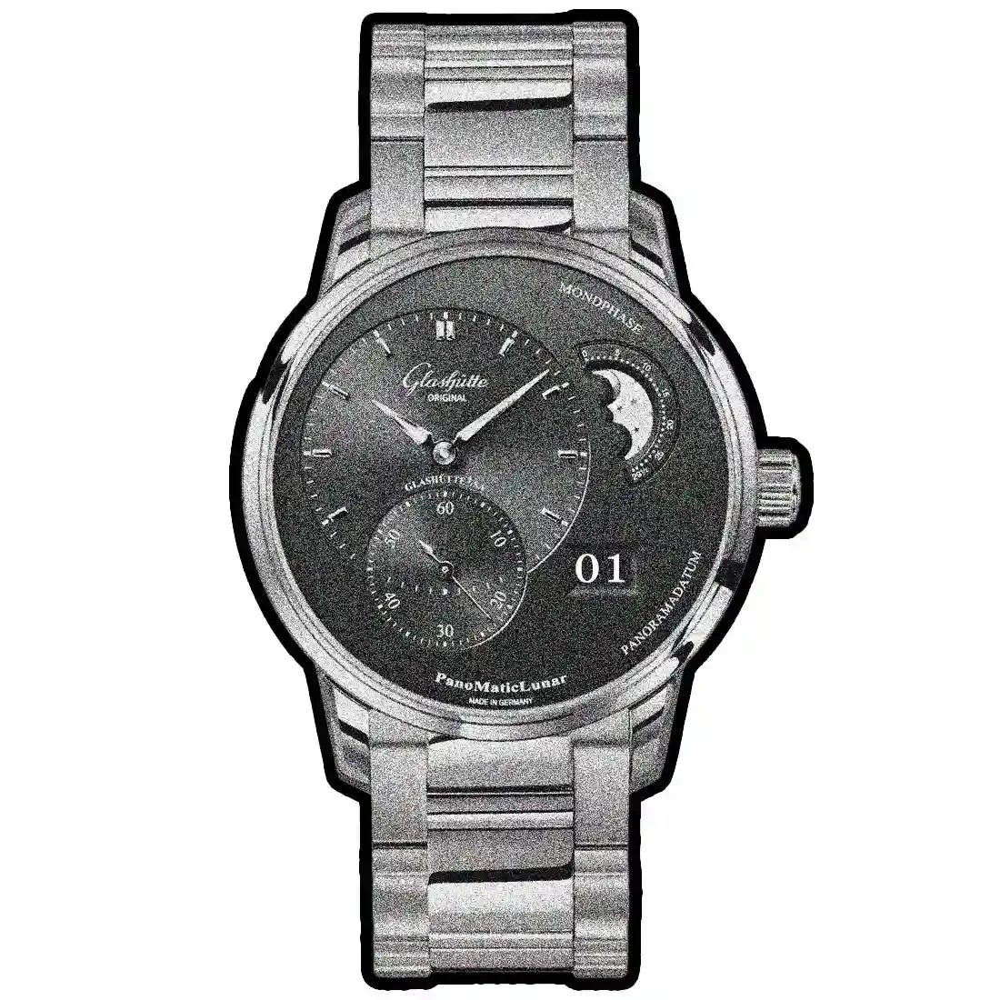 Glashutte Original Glashütte Original 47615 40 mm kol saati
