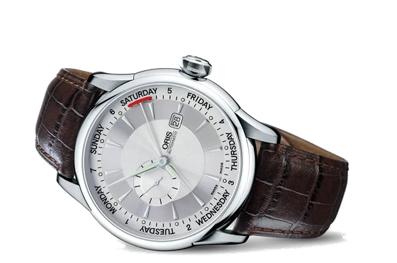 Oris Artelier Small Second, Pointer Day 2007 01 645 7596 4051-07 5 24 70FC kol saati
