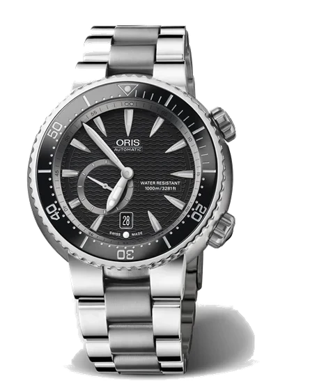Oris Divers Titan 'C' Small Second, Date 01 743 7638 7454-07 8 24 70PEB kol saati