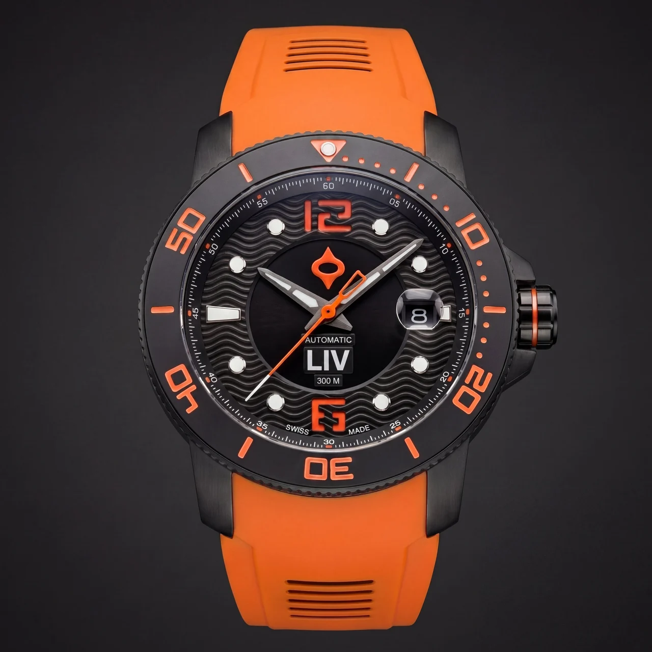 LIV Gx-Diver'S 7010.44.10.SRB110 44 mm kol saati