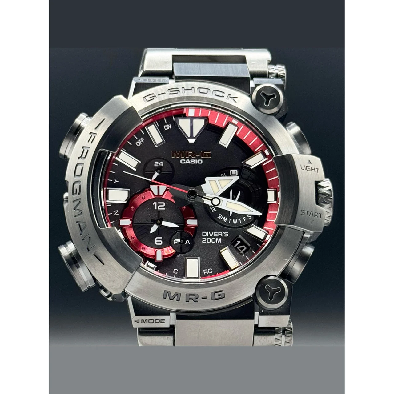 G-SHOCK Casio MRGBF1000B-1A Frogman 210000083931 kol saati
