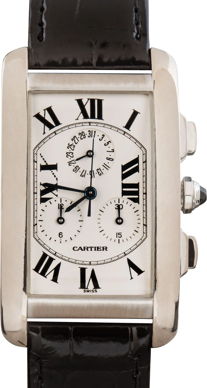 Cartier Tank Americaine W2603356 Stainless Steel 27 mm kol saati