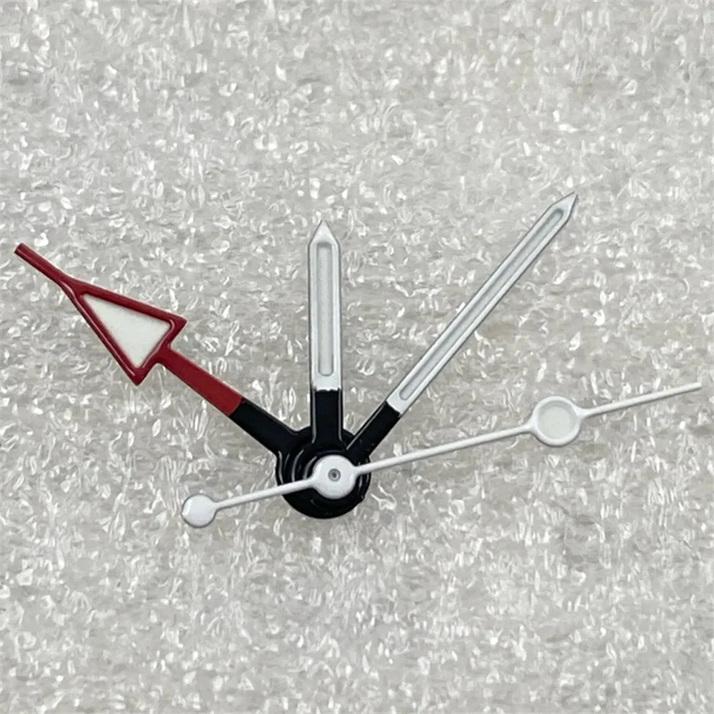 Tandorio movement pointer Modifying watch hands Time difference between the two places GM T pointer 4-pin watch Green luminous 1005007874902541-White kol saati