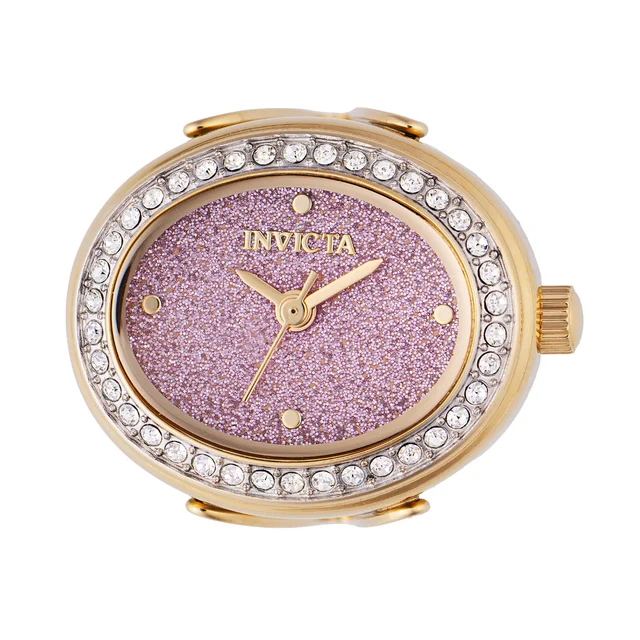 Invicta Mini Angel Ring Watch - 24mm. Gold (49600) kol saati