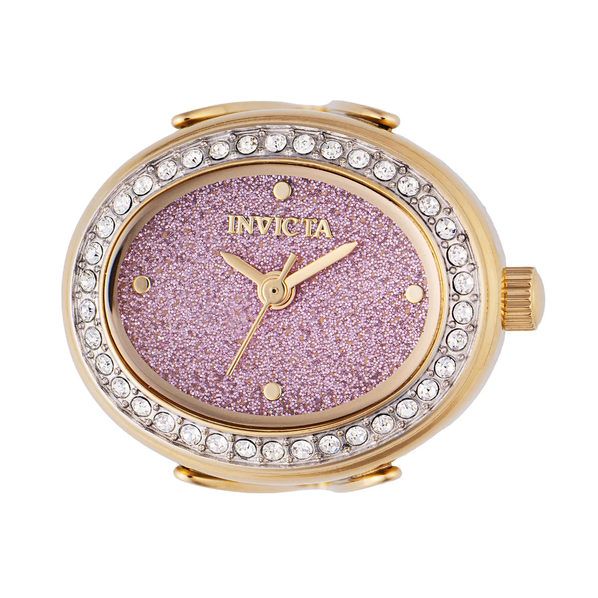 Invicta Mini Angel Ring Watch - 24mm. Gold (49600) kol saati