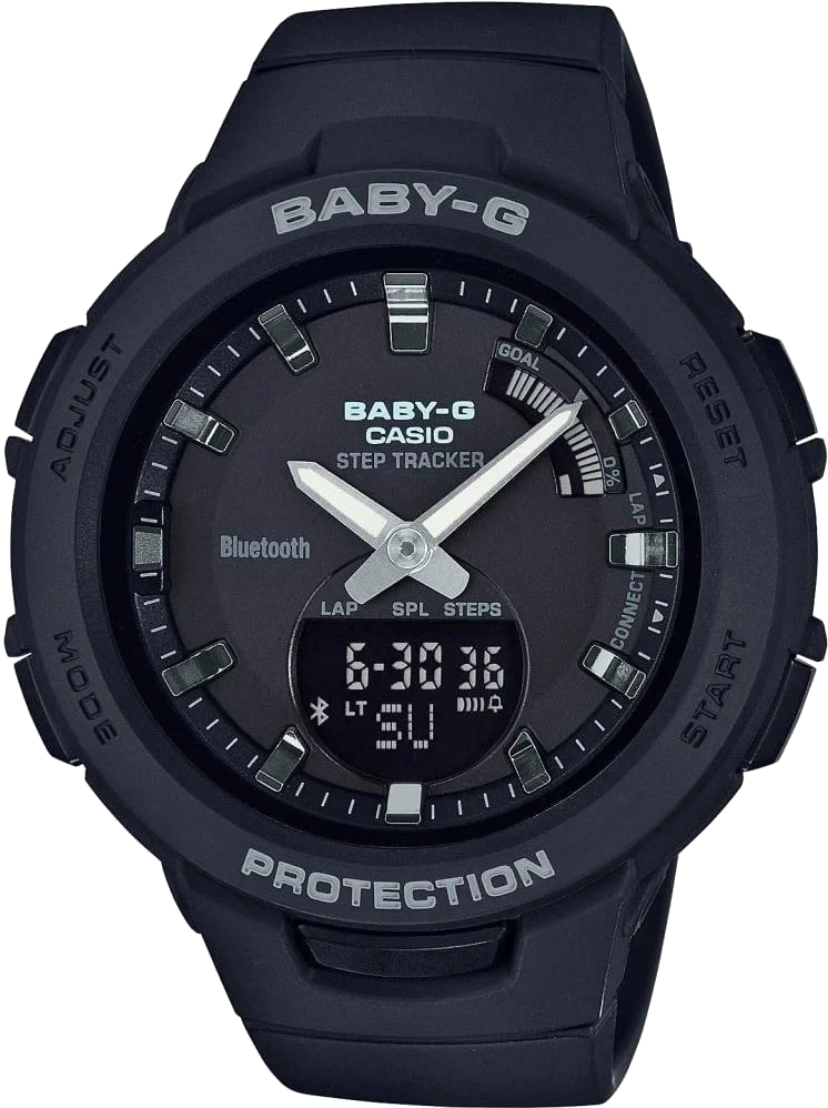 Casio Baby-g G-squad BSA-B100-1ADR 41.4 mm kol saati