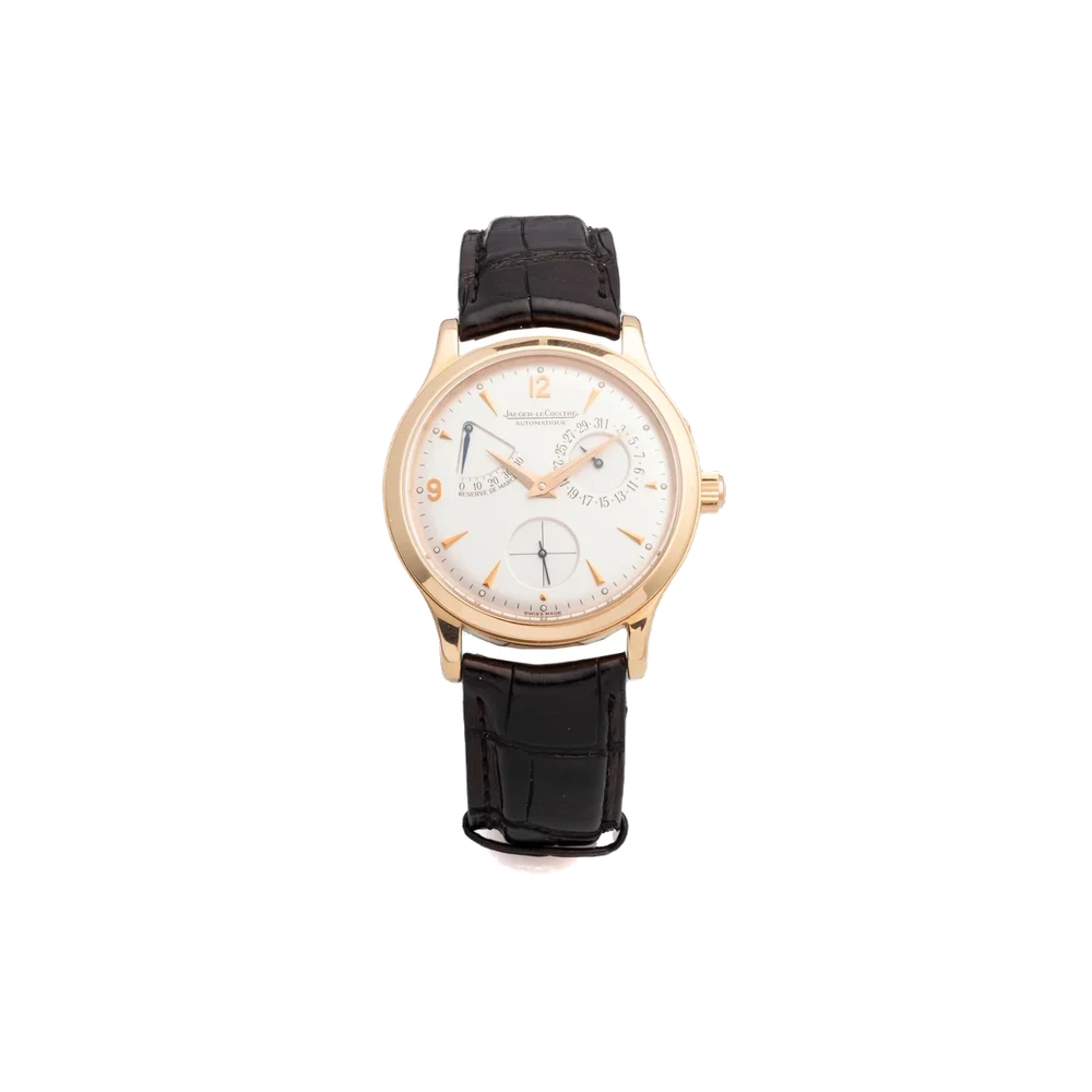 Jaeger-Lecoultre Ref. 140.2.38.S, self-winding, date, power-reserve indication; “Master Control 1000 Hours”; 18K pink gold kol saati