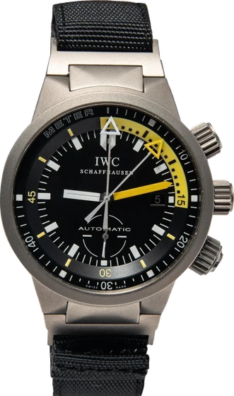 IWC IWC, REF. 3627, GST DEEP ONE, TITANIUM kol saati
