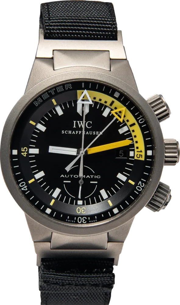 IWC IWC, REF. 3627, GST DEEP ONE, TITANIUM kol saati