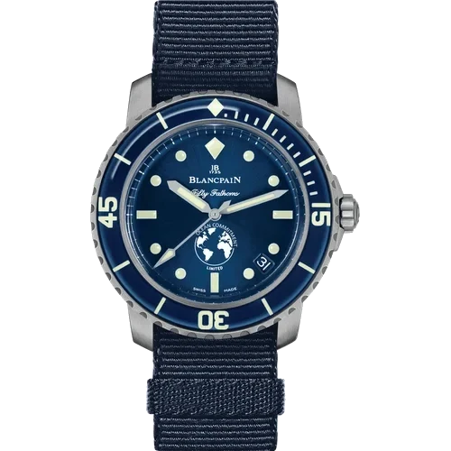 Blancpain Fifty Fathoms Ocean Commitment III 5008 11B40 NAOA 40.3 mm kol saati