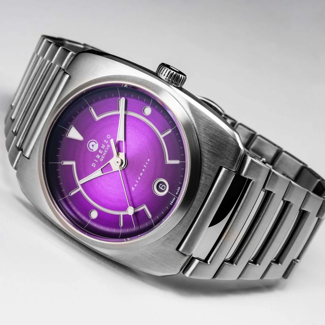 Direnzo DRZ_02R_PURPLE_D 39 mm kol saati