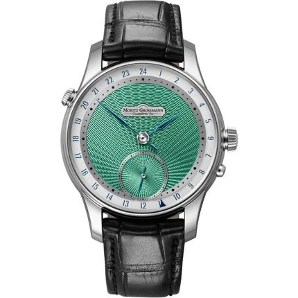 Moritz Grossmann Gmt Guilloché Green MG-003892 kol saati