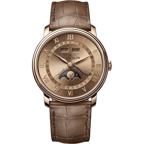Blancpain Villeret Quantième Complet 6654N 3646 55B 40.2 mm kol saati
