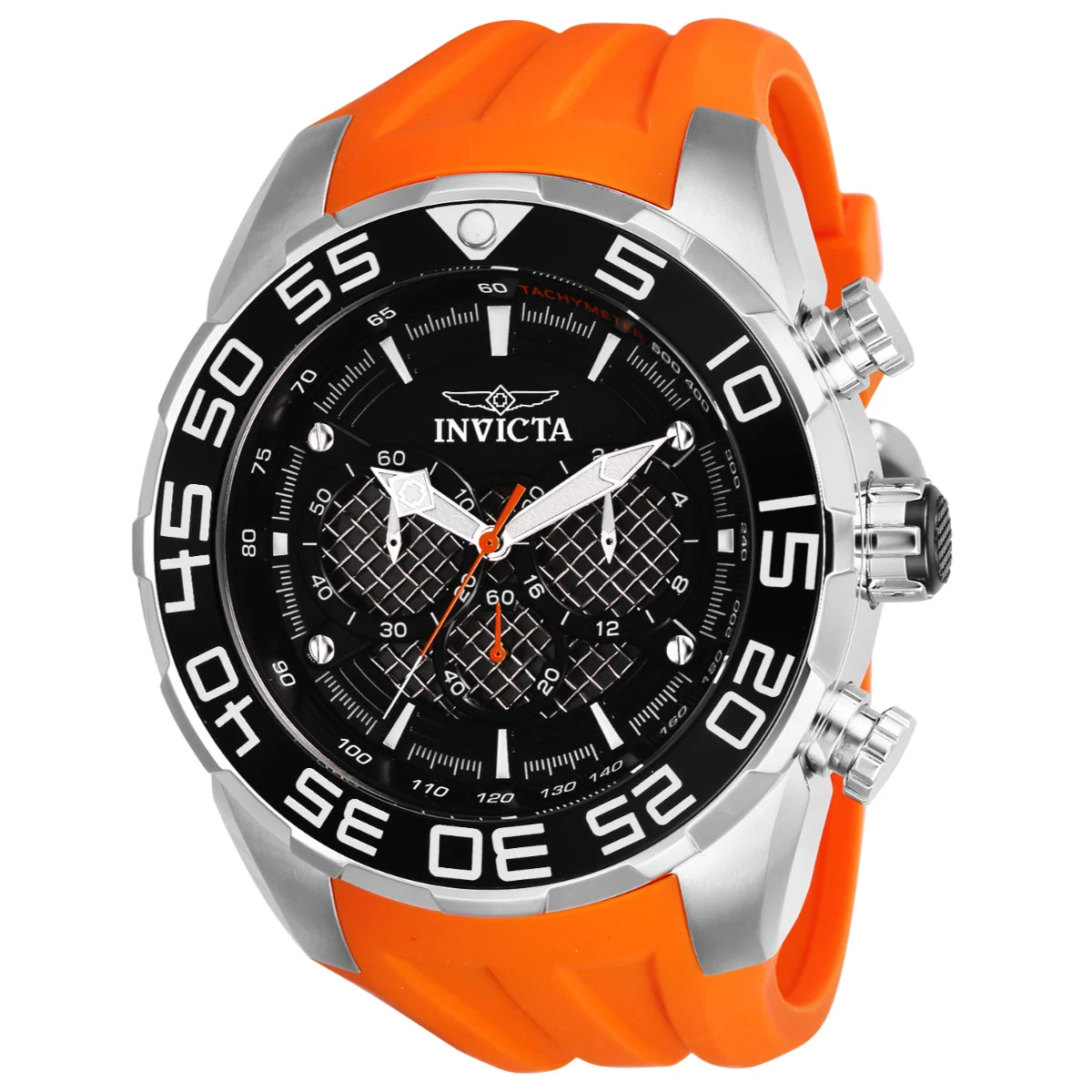 Invicta Speedway SCUBA Typhoon Watch - 50mm. Orange (26297) 50 mm kol saati