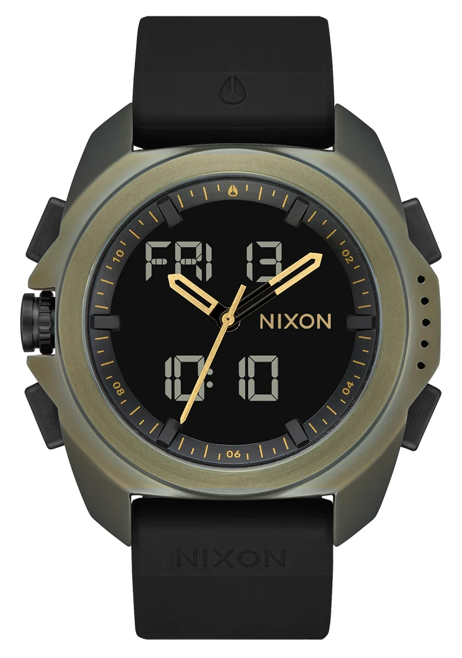 Nixon US Ripley - Surplus / Black A1267-1089-00 47 mm kol saati