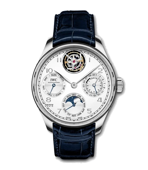 IWC Portugieser Perpetual Calendar Tourbillon IW504505 kol saati
