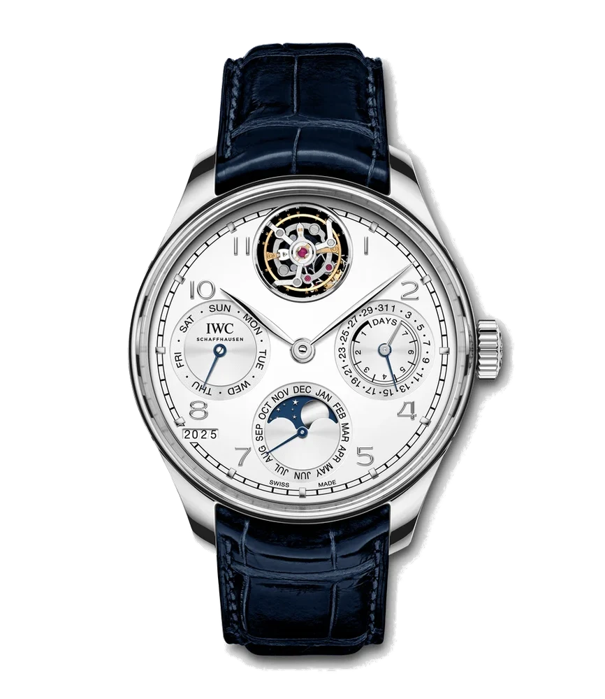IWC Portugieser Perpetual Calendar Tourbillon IW504505 45 mm kol saati
