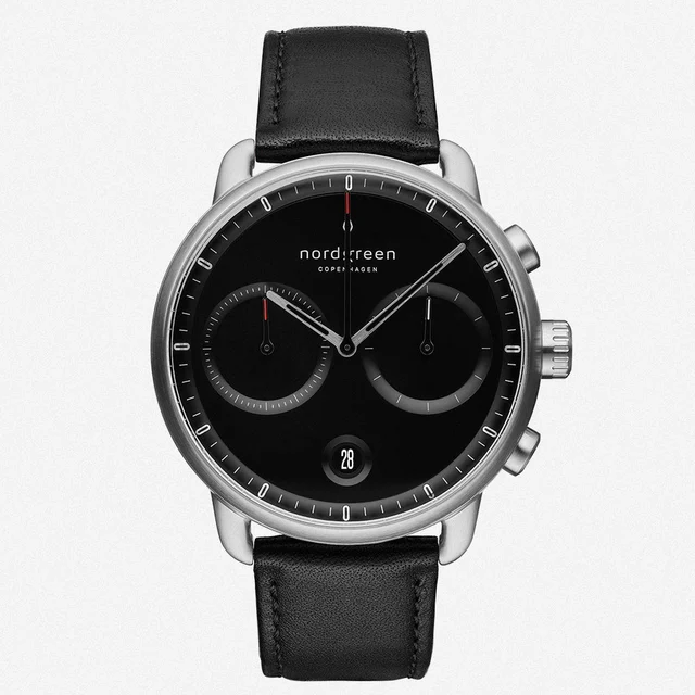 Nordgreen Pioneer 42mm PI42SILEBLBL kol saati