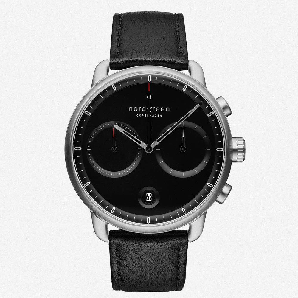 Nordgreen Pioneer 42mm PI42SILEBLBL 42 mm kol saati