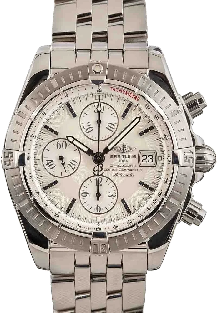 Breitling Chronomat Evolution Mother of Pearl Dial A1335611/A569 43.7 mm kol saati