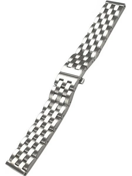 Vollmer Brushed Finish Solid Link Heavy Bracelet #07040H7 (20mm) kol saati