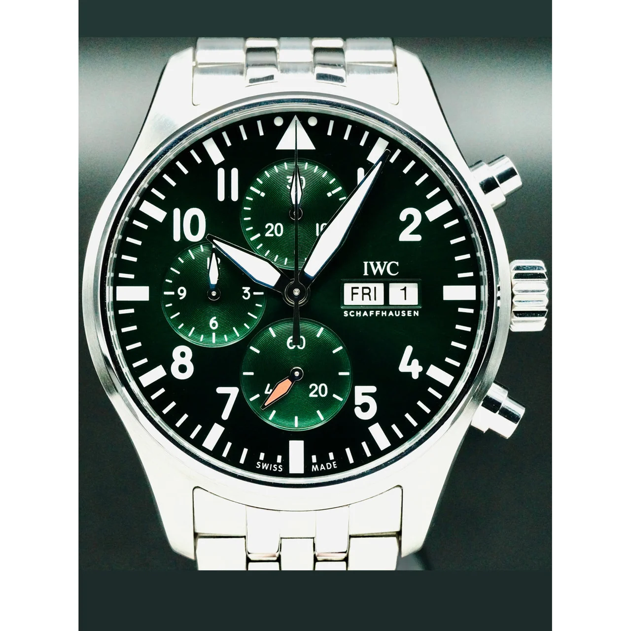 IWC Pilot's Watch Chronograph Edition 'The Last Flight' 43mm 210000072475 43 mm kol saati