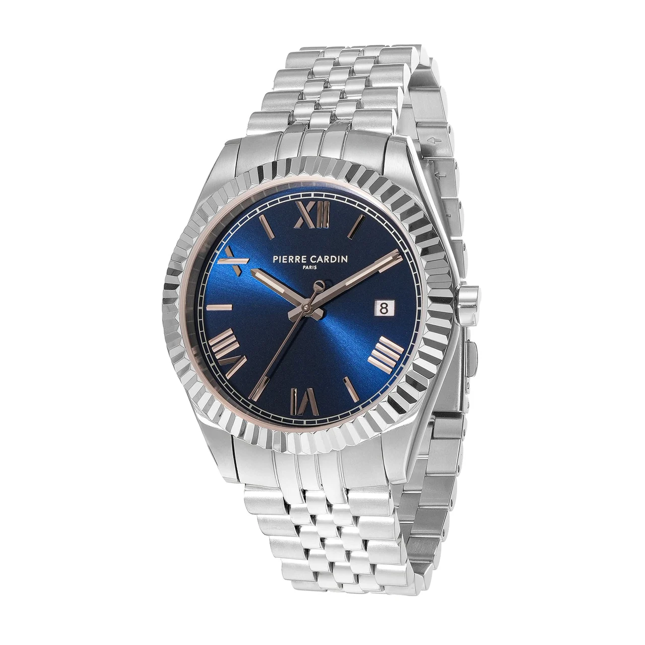 OPERA MENS Timbre 40mm - Stainless Steel Silver with Stainless Steel Silver Strap CF.1007.MS.2 40 mm kol saati