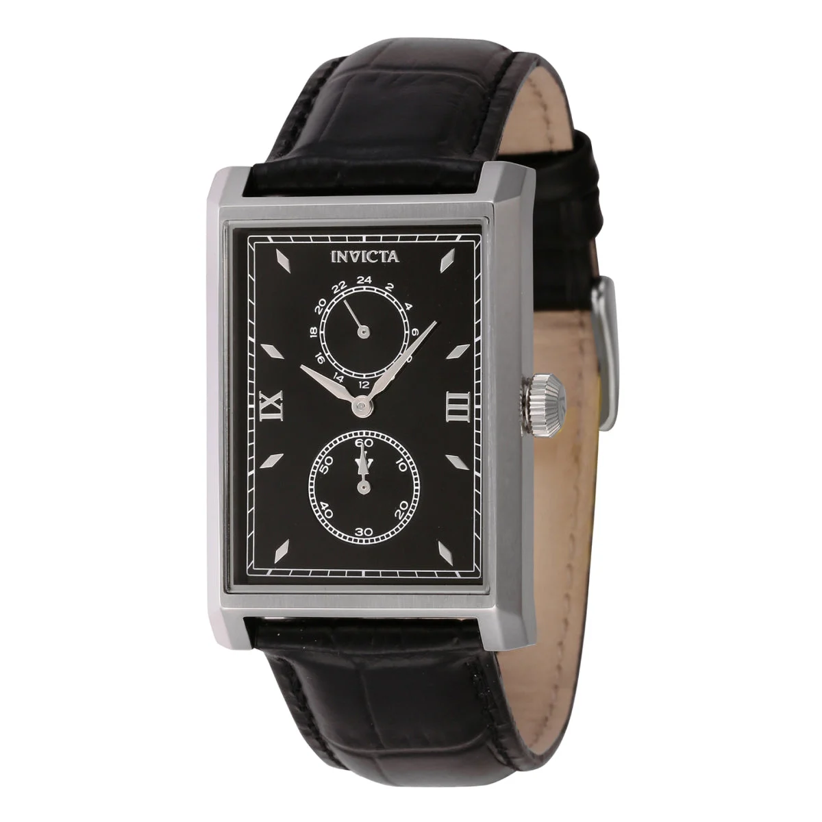 Invicta Vintage Heirgraf Watch - 30mm. Black (46857) 30 mm kol saati