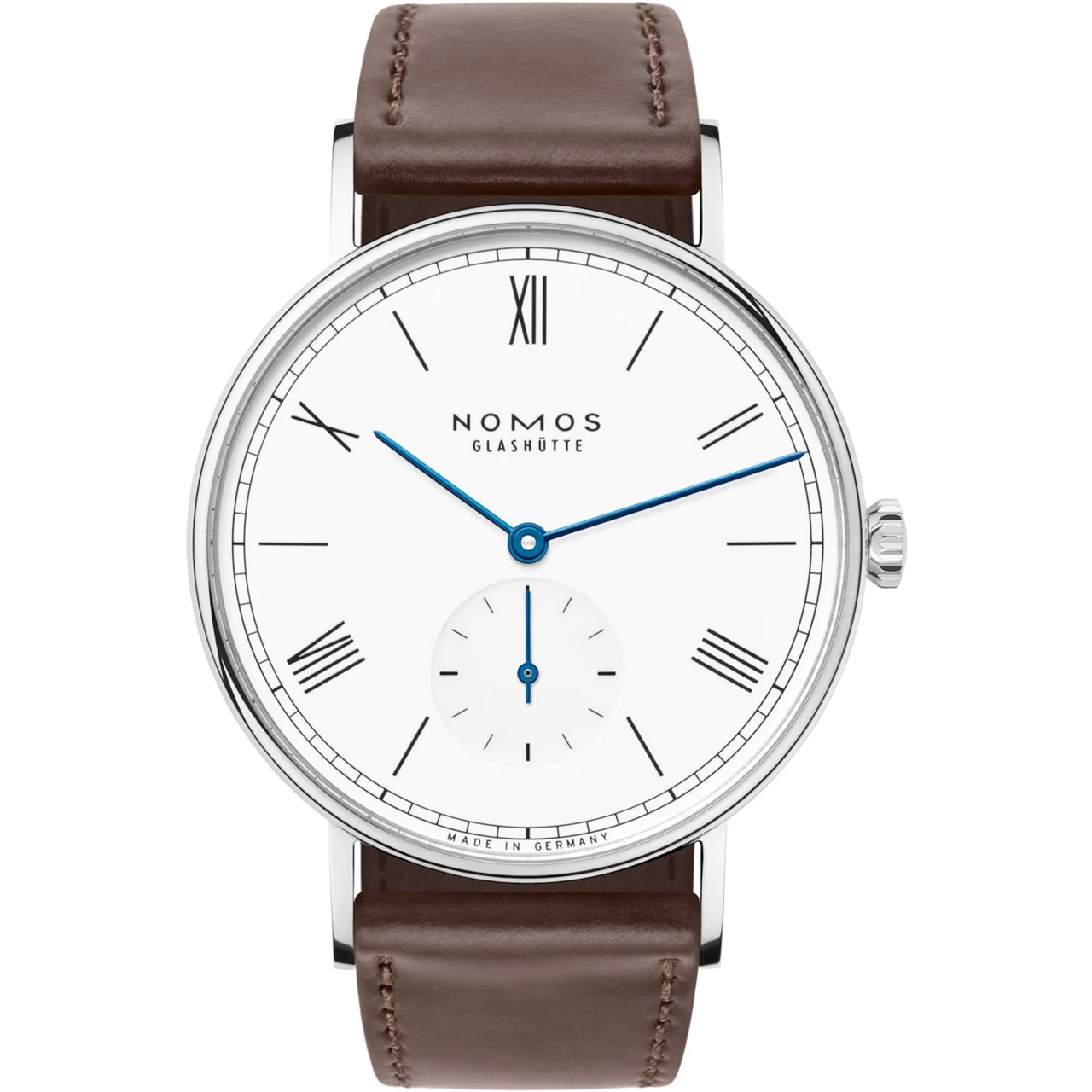 NOMOS Glashütte Ludwig 38 Enamel White 236 kol saati