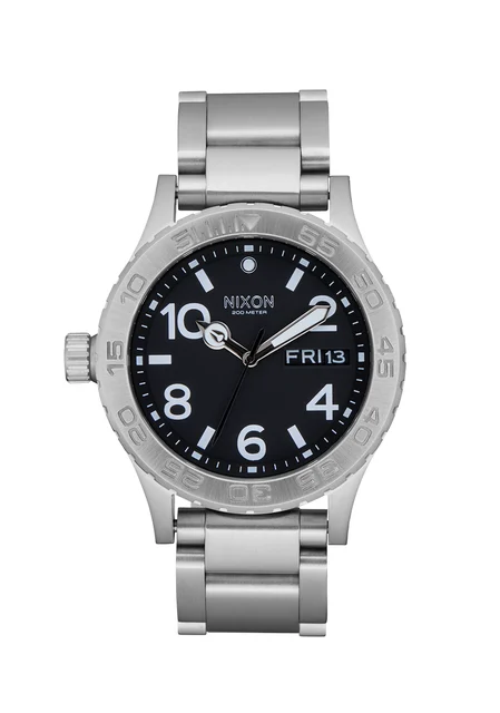 Nixon US All Silver / Black A1430-2871-00 kol saati