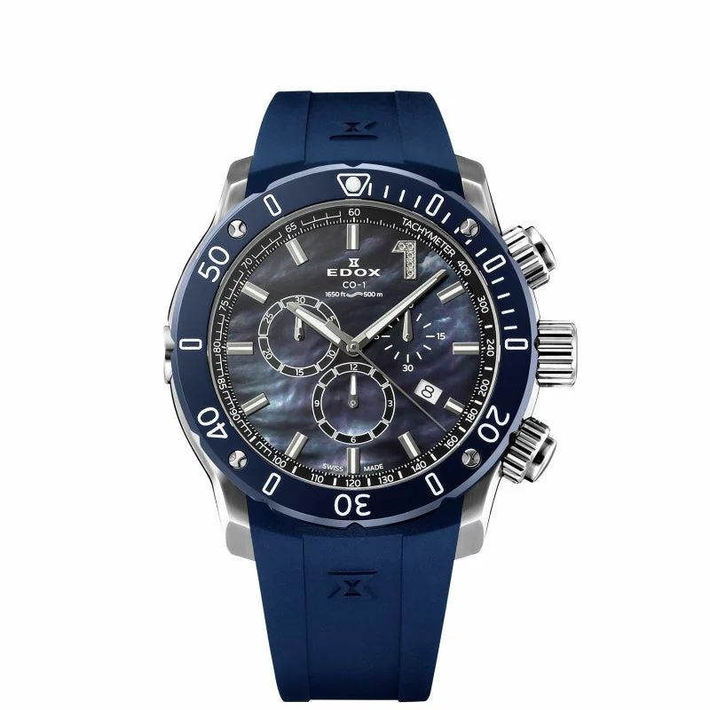EDOX 10221-3BU3-BMOPD1 45 mm kol saati