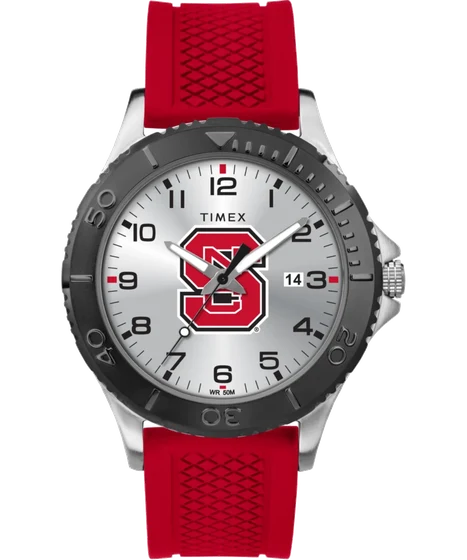 Timex Gamer Red NC State Wolfpack TWZUNCSMF kol saati