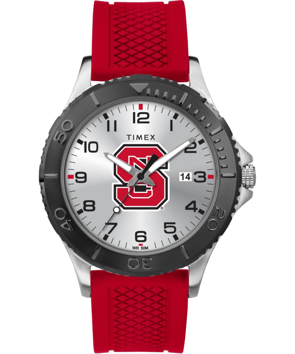 Timex Gamer Red NC State Wolfpack TWZUNCSMFYZ kol saati