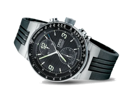 Oris Team Chronograph 2004 01 673 7563 4184-07 4 27 01 kol saati