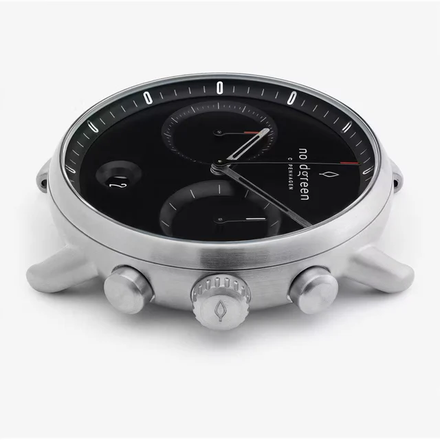 Nordgreen Pioneer 42mm - Silver - Black Dial WATCHPI42SIB kol saati