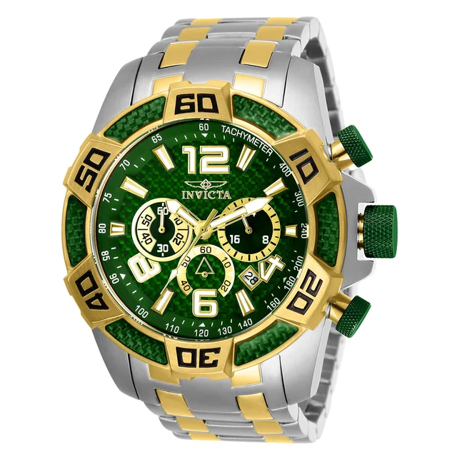 Invicta Pro Diver SCUBA Watch - 50mm, Steel, Gold (25857) kol saati