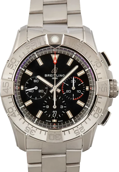 Breitling Super Avenger B01 Chronograph 46 EB0148101B1E1 kol saati