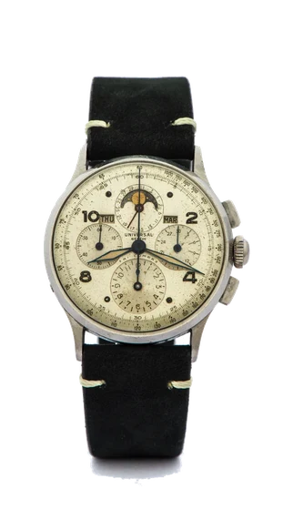 Universal Geneve Tri-Compax UNIVERSAL GENEVE TRI-COMPAX REF. 22279 STEEL kol saati