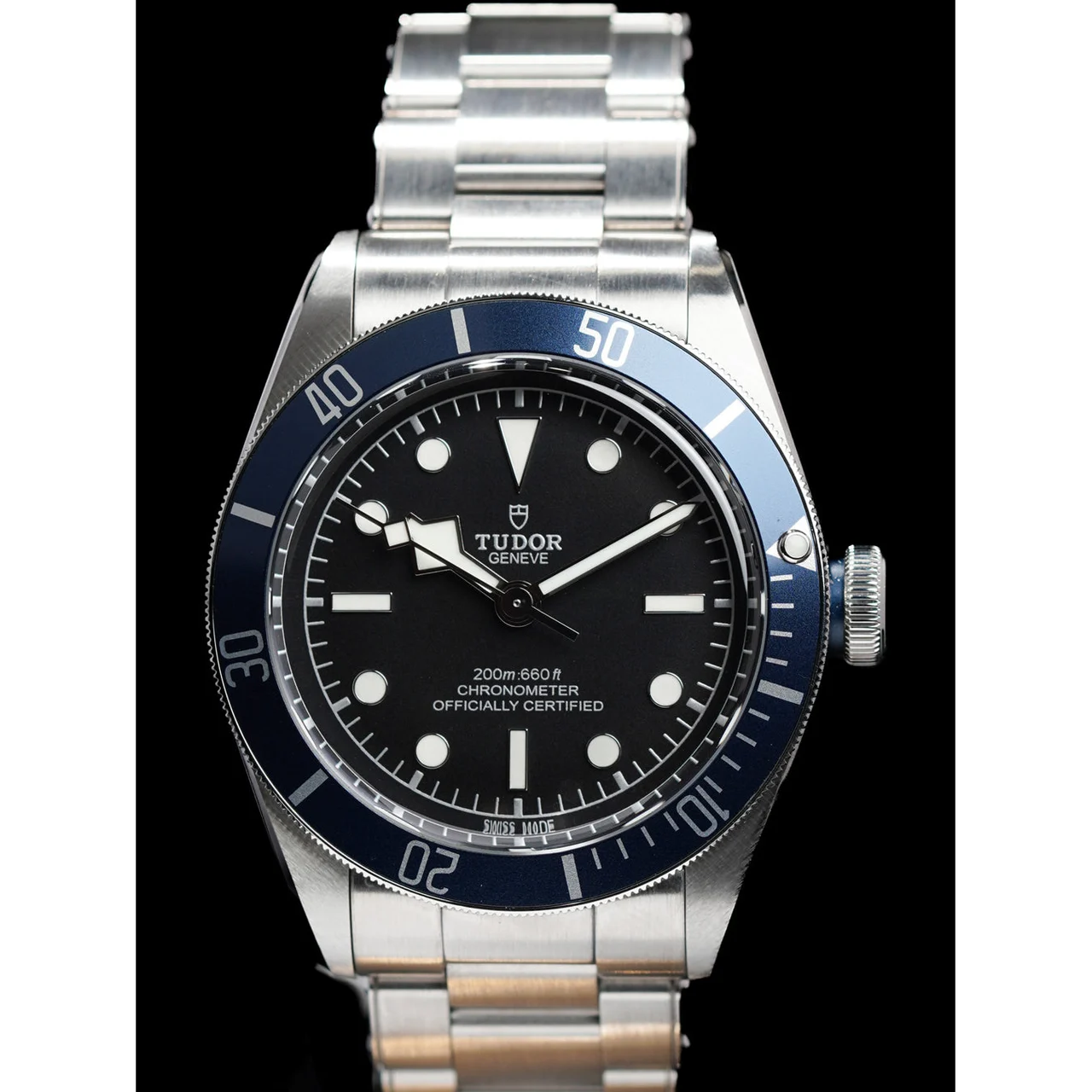 Tudor Black Bay Heritage Stainless Steel 41mm 210009N30089 41 mm kol saati