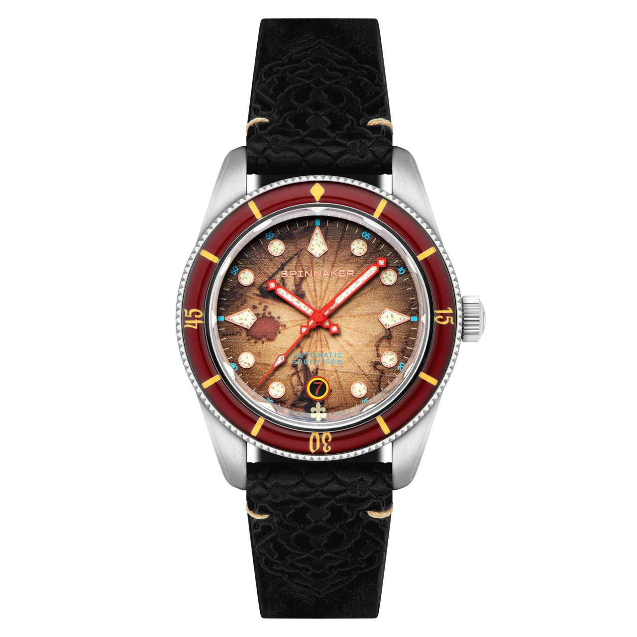 Fleuss Automatic Ottoman Red SP-5164-02 kol saati