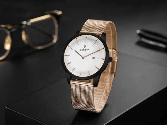 Enkatawatches Atria White kol saati