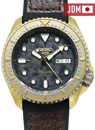 Seiko 5 Japan Seiko 5 Sports "Specialist Style" Gold Vintage Ref. SBSA072 SBSA072/SKO 46 mm kol saati