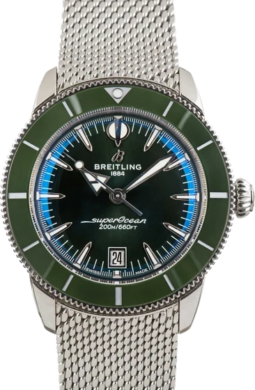 Breitling Superocean Heritage B31 Automatic 42 Green Dial AB3111361L1A1 kol saati