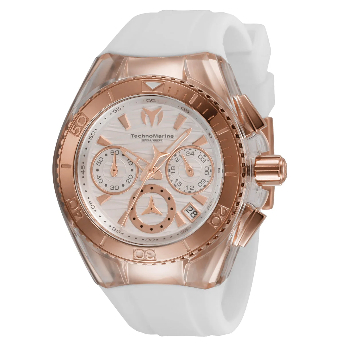 Technomarine Cruise Star Watch - 40.57mm, White (TM-120037) kol saati